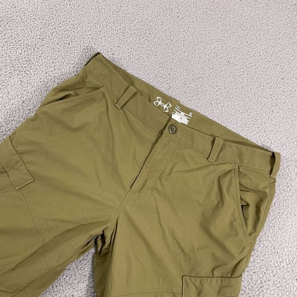 Under Armour Convertible Pants Men 38x30  Hiking Outdoor Ripstop Cargo - Picture 3 of 11